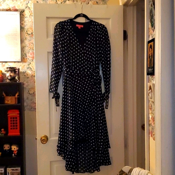 [SOLD] Betsey Johnson Polka-Dot Dress - Picture 1 of 6